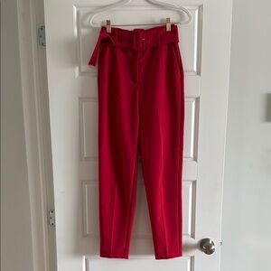 Stylish Red Women's Pants